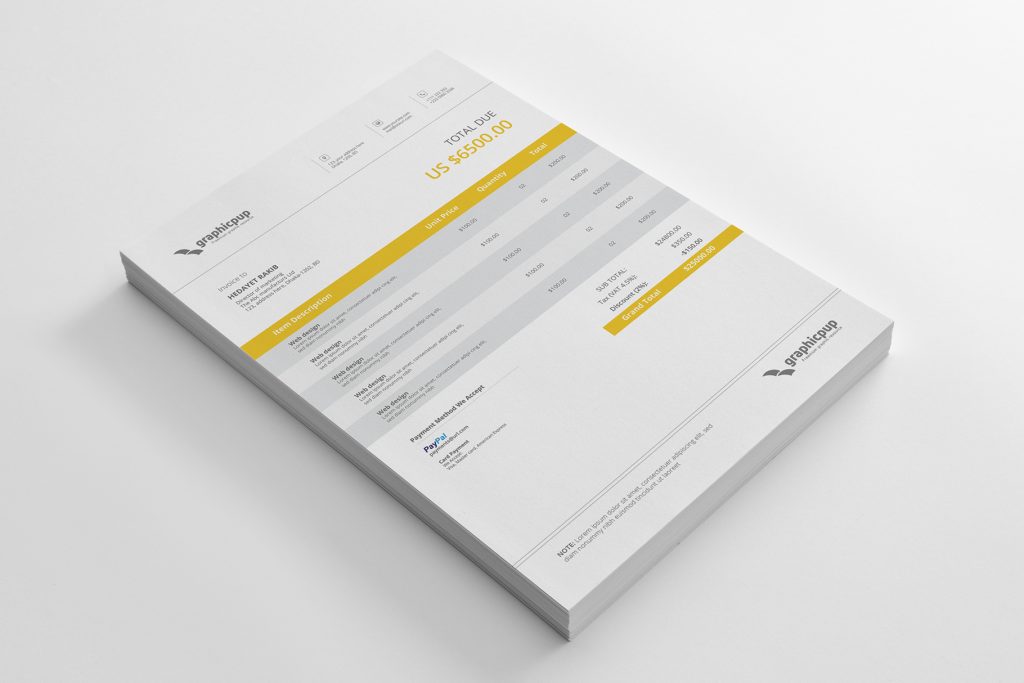 Free Word Invoice Template