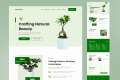 Free Gardening Website Template Design