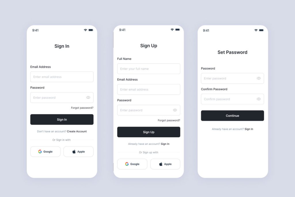 Courier Service App UI Kit