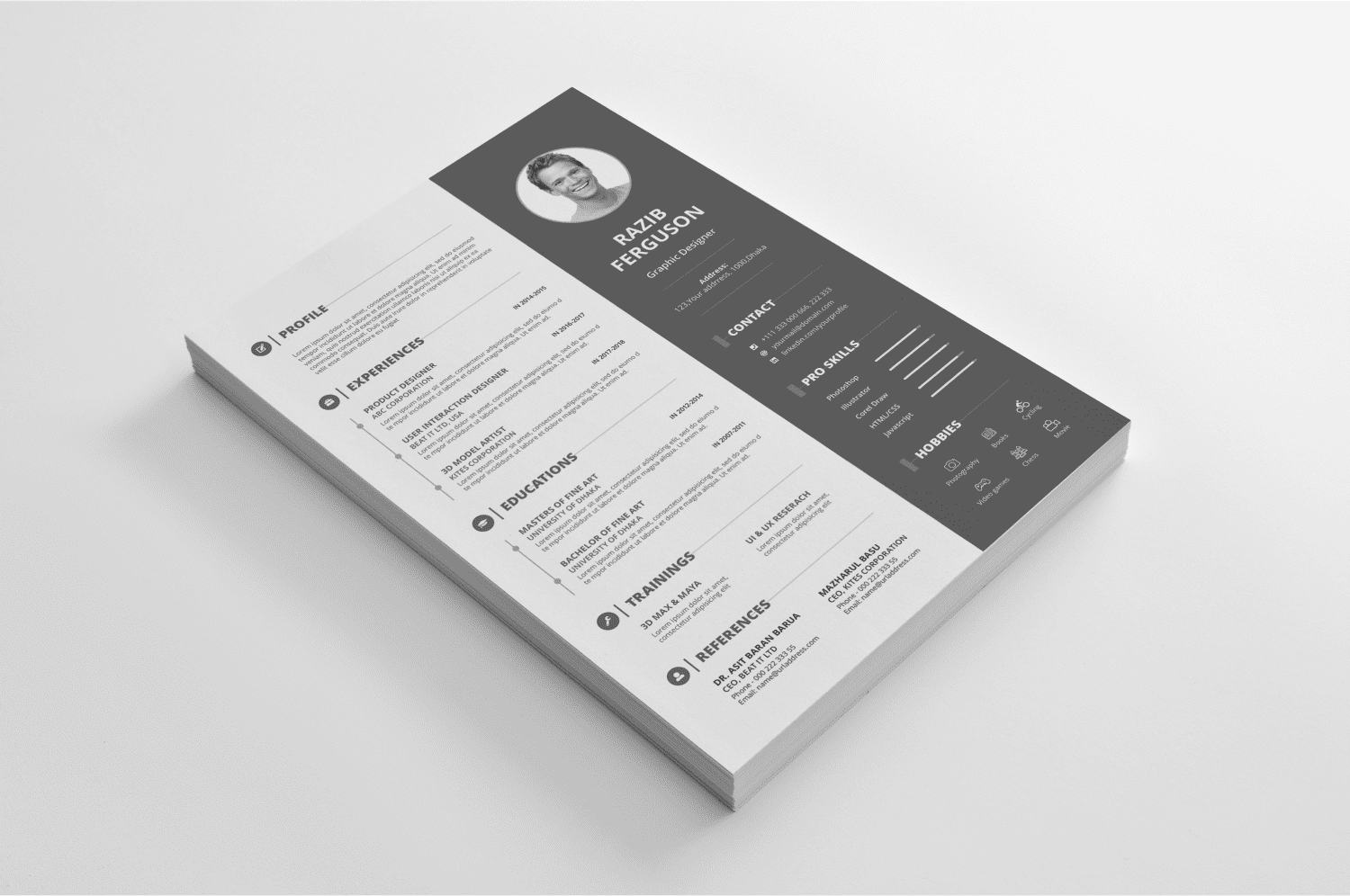 32 Top MS Word amp Figma Resume Template - Figma Resume Template 21 