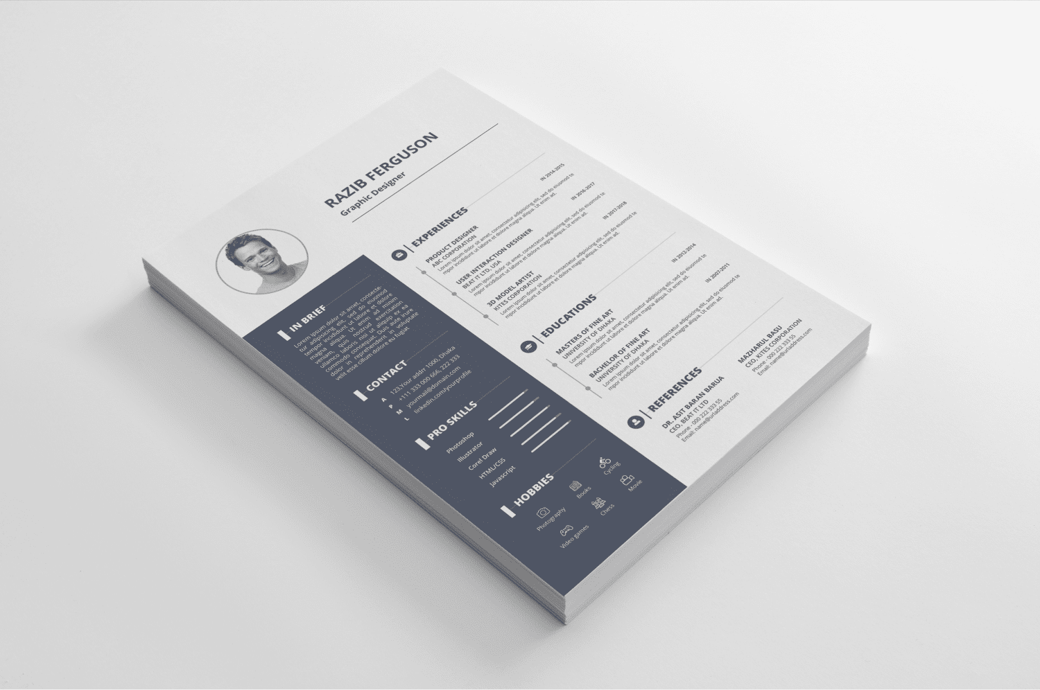 32 Top MS Word amp Figma Resume Template - Figma Resume Template 22 